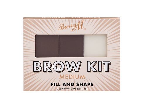 Set a paletka na obočí Barry M Brow Kit  4,5 g Medium