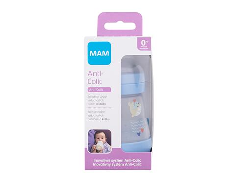 Kojenecká lahev MAM Easy Start Anti-Colic 0m+ Blue 160 ml