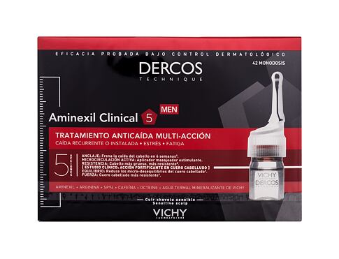 Přípravek proti padání vlasů Vichy Dercos Aminexil Clinical 5 42x6 ml