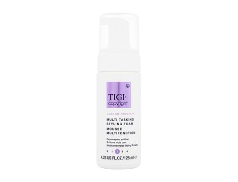 Pro definici a tvar vlasů Tigi Copyright Custom Create Multi Tasking Styling Foam 125 ml poškozený flakon