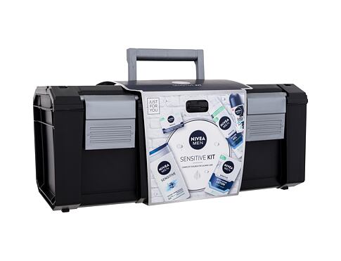 Denní pleťový krém Nivea Men Sensitive Complete Toolbox For Calming Care 50 ml poškozená krabička Kazeta