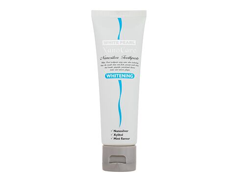 Zubní pasta White Pearl NanoCare Whitening Nanosilver Toothpaste 100 g poškozená krabička