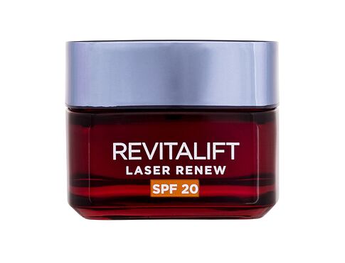 Denní pleťový krém L'Oréal Paris Revitalift Laser Renew SPF20 50 ml poškozená krabička