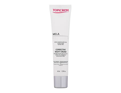 Noční pleťový krém Topicrem Mela Corrective Night Cream 40 ml poškozená krabička