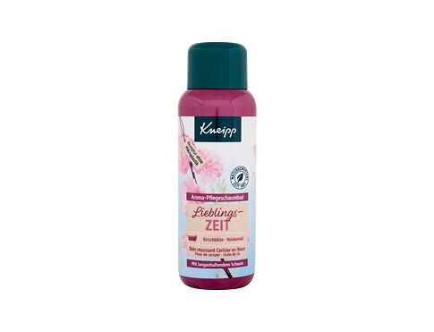 Pěna do koupele Kneipp Favourite Time Bath Foam Cherry Blossom 400 ml poškozený flakon