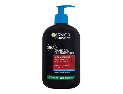 Čisticí gel Garnier Pure Active Charcoal Cleansing Gel 250 ml