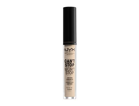 Korektor NYX Professional Makeup Can't Stop Won't Stop Contour Concealer 3,5 ml 02 Alabaster