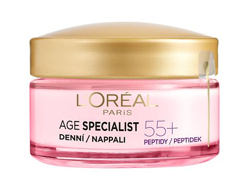 Denní pleťový krém L'Oréal Paris Age Specialist 55+ Anti-Wrinkle Brightening Care 50 ml
