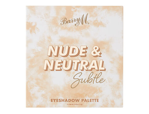 Oční stín Barry M Nude & Neutral Subtle 13,5 g