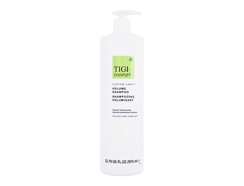 Šampon Tigi Copyright Custom Care Volume Shampoo 970 ml poškozený flakon