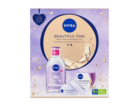 Denní pleťový krém Nivea Beautiful Time 50 ml poškozená krabička Kazeta