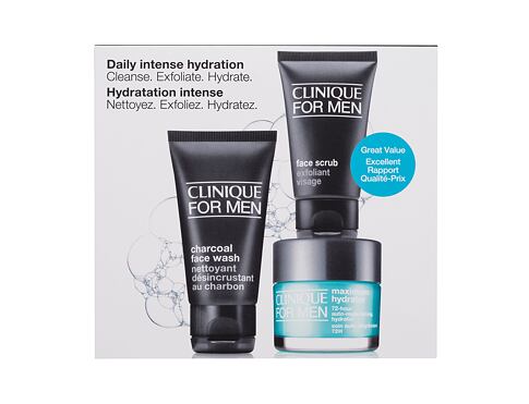 Denní pleťový krém Clinique For Men Daily Intense Hydration 50 ml poškozená krabička Kazeta