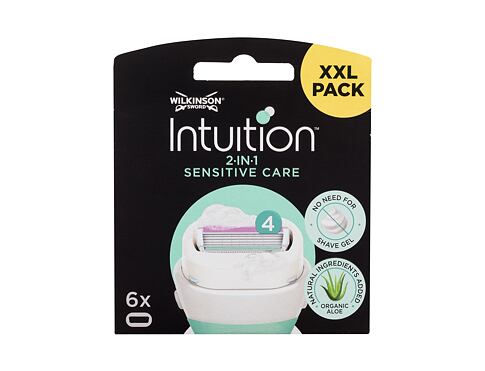 Náhradní břit Wilkinson Sword Intuition Sensitive Care 6 ks poškozená krabička