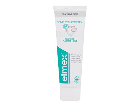Zubní pasta Elmex Sensitive Plus Complete Protection 75 ml poškozená krabička