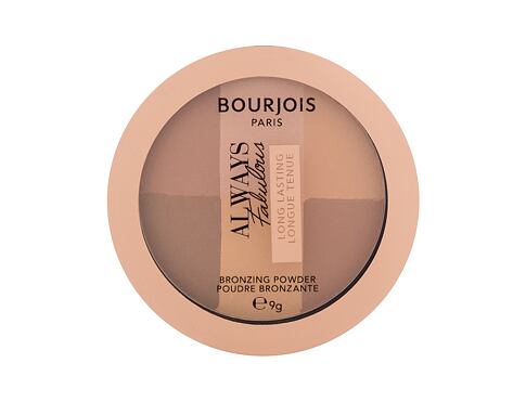 Bronzer BOURJOIS Paris Always Fabulous Bronzing Powder 9 g 001 Medium poškozená krabička