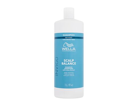 Šampon Wella Professionals Invigo Scalp Balance Oily Scalp Shampoo 1000 ml