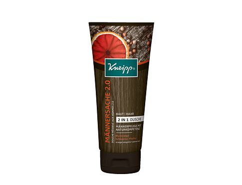 Sprchový gel Kneipp Men Only 2.0 2 in 1 (Männersache) 200 ml poškozený obal