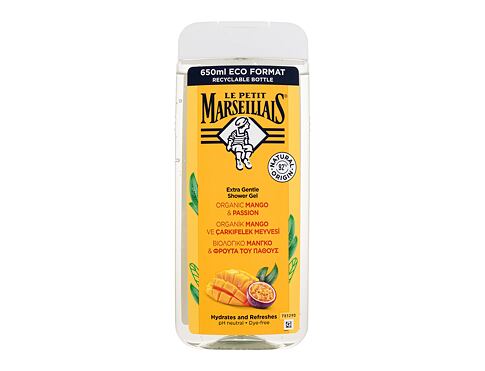 Sprchový gel Le Petit Marseillais Extra Gentle Shower Gel Organic Mango & Passion 650 ml