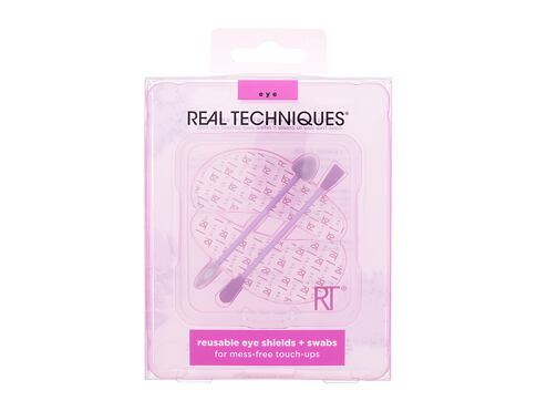Aplikátor Real Techniques Eye Reusable Eye Shields + Swabs 1 ks