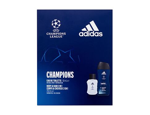Toaletní voda Adidas UEFA Champions League Edition VIII 50 ml poškozená krabička Kazeta