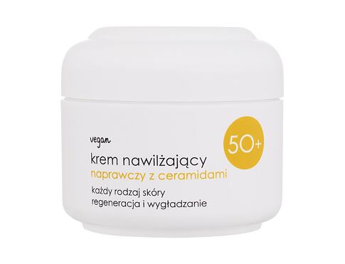Denní pleťový krém Ziaja 50+ Moisturizing Cream With Ceramides 50 ml
