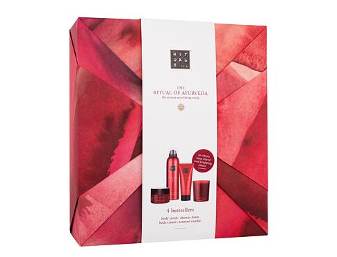 Sprchová pěna Rituals The Ritual Of Ayurveda 4 Bestsellers 200 ml Kazeta