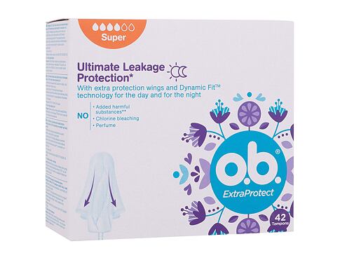 Tampon o.b. ExtraProtect Super 42 ks