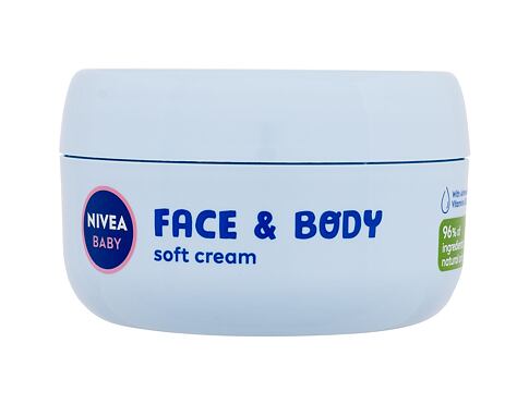 Denní pleťový krém Nivea Baby Face & Body Soft Cream 200 ml