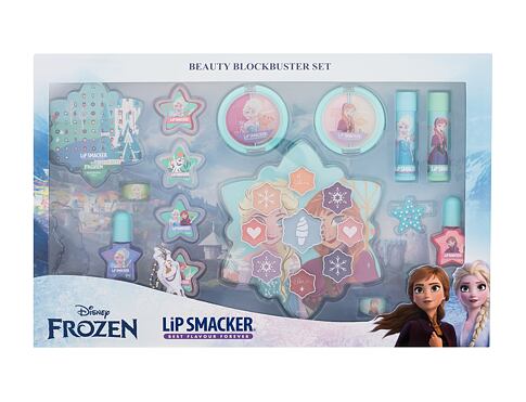 Balzám na rty Lip Smacker Disney Frozen Beauty Blockbuster Set 3,4 g poškozená krabička Kazeta