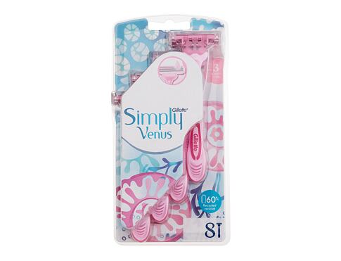 Holicí strojek Gillette Venus 3 Simply 8 ks poškozená krabička