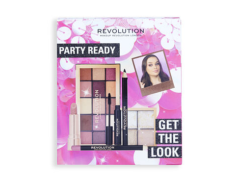 Oční stín Makeup Revolution London Get The Look Party Ready 16,5 g Kazeta