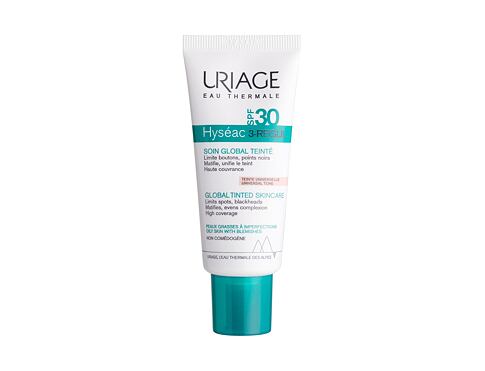 Denní pleťový krém Uriage Hyséac 3-Regul Global Tinted Skincare SPF30 40 ml bez krabičky