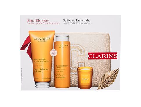 Tělový balzám Clarins Aroma Self-Care Essentials 200 ml poškozená krabička Kazeta