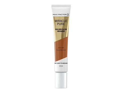 Bronzer Max Factor Miracle Pure Golden Glow Bronzer 15 ml 001 Light-To-Medium
