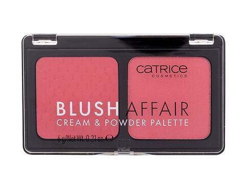 Tvářenka Catrice Blush Affair Cream & Powder Palette 6 g 010 Stunning Strawberry