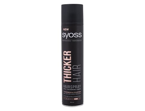 Lak na vlasy Syoss Thicker Hair 300 ml poškozený flakon