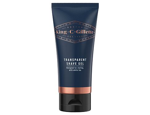 Gel na holení Gillette King C. Transparent Shave Gel 150 ml