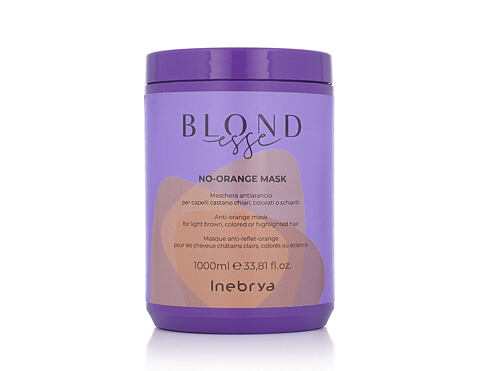 Maska na vlasy Inebrya BLONDesse No-Orange Mask 1000 ml