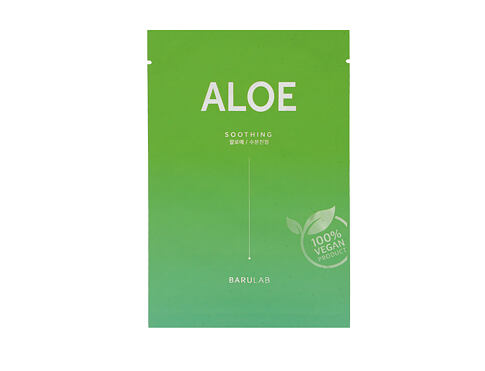 Pleťová maska Barulab Aloe Soothing Face Mask 23 g