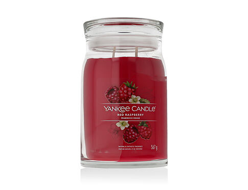 Vonná svíčka Yankee Candle Signature Red Raspberry 567 g