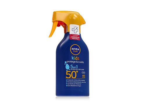 Opalovací přípravek na tělo Nivea Sun Kids Protect & Care Sun Spray 5 in 1 SPF50+ 270 ml