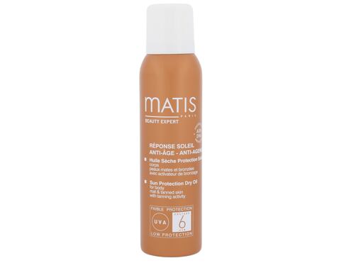 Opalovací přípravek na tělo Matis Réponse Soleil Dry Oil SPF6 125 ml