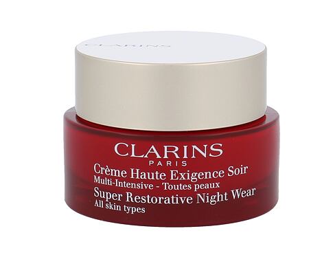 Noční pleťový krém Clarins Super Restorative 50 ml Tester