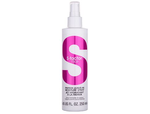 Pro lesk vlasů Tigi S Factor Papaya Leave-In Moisture Spray 250 ml