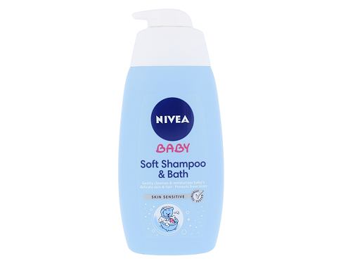 Šampon Nivea Baby Soft Shampoo & Bath 500 ml