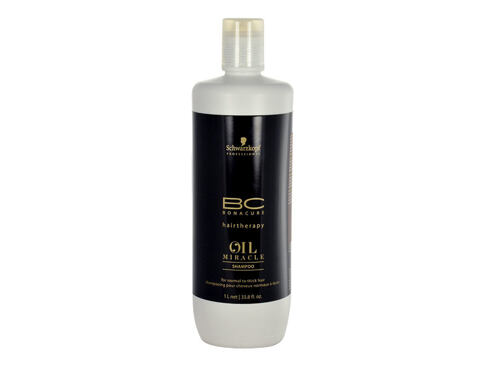 Šampon Schwarzkopf Professional BC Bonacure Oil Miracle 1000 ml poškozený flakon