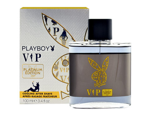 Voda po holení Playboy VIP Platinum Edition For Him 100 ml poškozená krabička