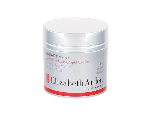 Noční pleťový krém Elizabeth Arden Visible Difference Gentle Hydrating 50 ml Tester