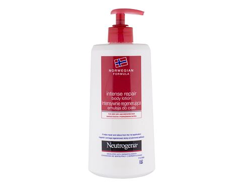 Tělové mléko Neutrogena Norwegian Formula Intense Repair 400 ml poškozený flakon