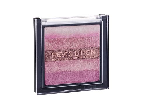 Tvářenka Makeup Revolution London Shimmer Brick 7 g Pink Kiss